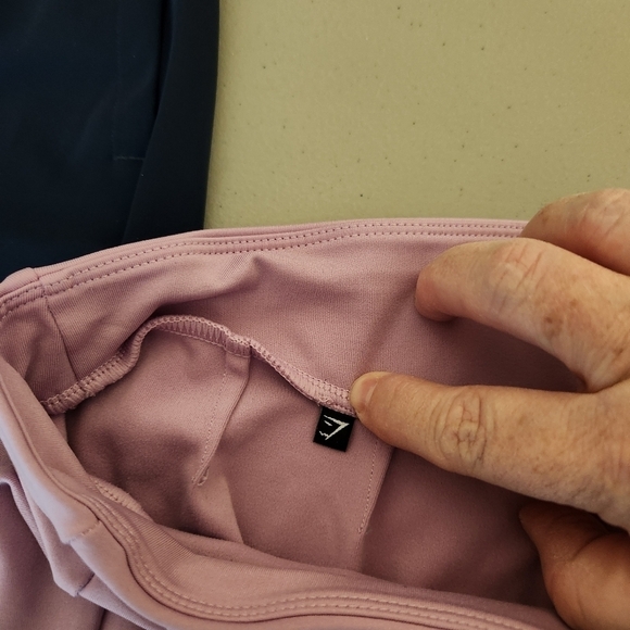 Gymshark lilac leggings notched split hem - Picture 7 of 8